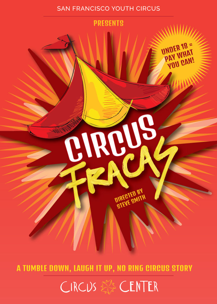 Circus Fracas Tee - Circus Center Apparel